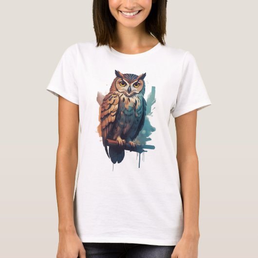 T-shirt hibou (Devant)