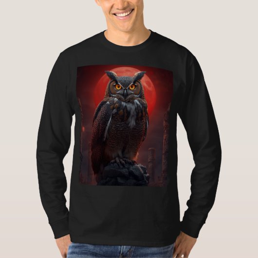 T-shirt hibou (Devant)