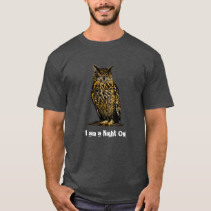 T-shirt hibou aigle