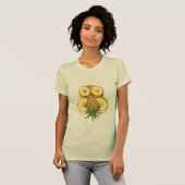 T-shirt Hibou d'ananas (Devant entier)