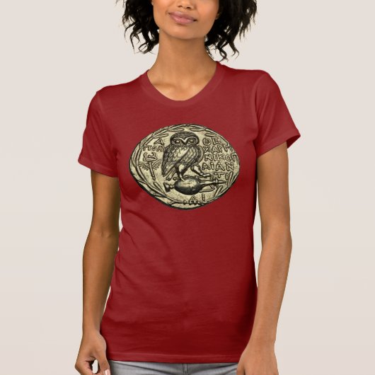 T-shirt Hibou d'Athéna (Devant)