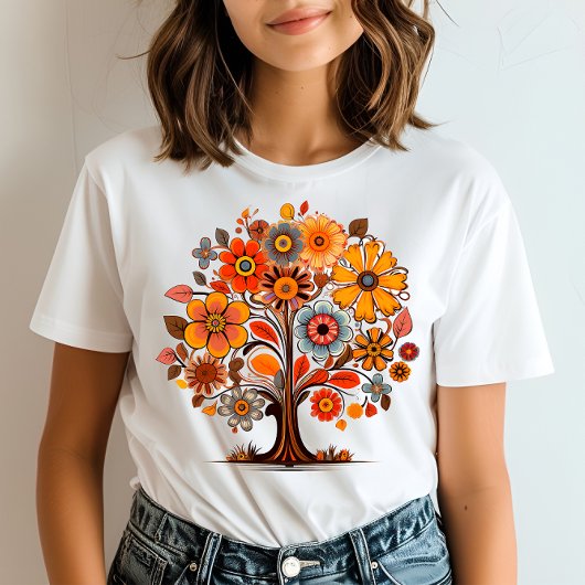 T-shirt Hibou d'automne