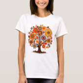 T-shirt Hibou d'automne (Devant)