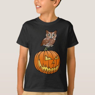 T-shirt Hibou de cri strident oriental de Halloween