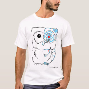T-shirt Hibou de cyborg