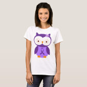 T-shirt Hibou de fibromyalgie (Devant entier)