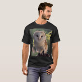 T-shirt Hibou de grange (Devant entier)