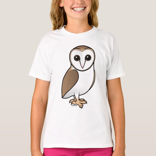 T-shirt Hibou de grange (Devant)