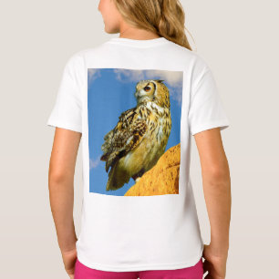 T-shirt hibou de l'aigle eurasien