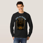 T-shirt Hibou d'Halloween (Devant entier)