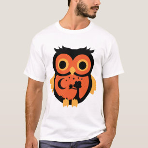T-shirt Hibou d'Halloween
