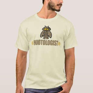 T-shirt Hibou Drôle Hootologue Oiseau
