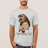 T-Shirt Hibou du matin (Devant)