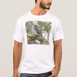 T-SHIRT HIBOU FAUVE QUEENSLAND RURAL AUSTRALIE DE