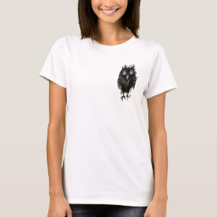 T-shirt Hibou fou drôle