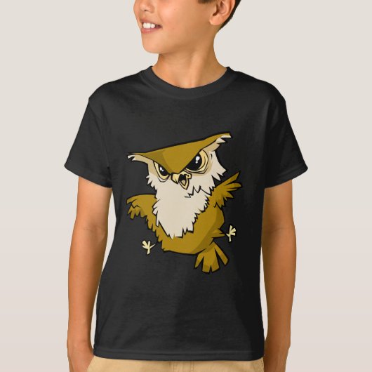 T-shirt Hibou impressionnant (Devant)