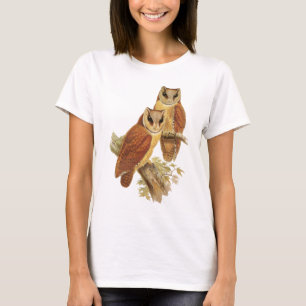 T-shirt Hibou oriental de baie