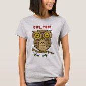 T-shirt Hibou, oui ! (Devant)