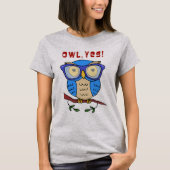 T-shirt Hibou, oui ! (Devant)