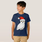 T-shirt Hibou Père Noël de Milou (Devant entier)