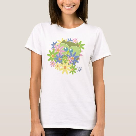 T-shirt Hibou semi-transparent (Devant)