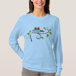 T-shirt Hiboux de maman et de bébé