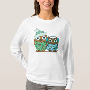 T-shirt Hiboux de neige