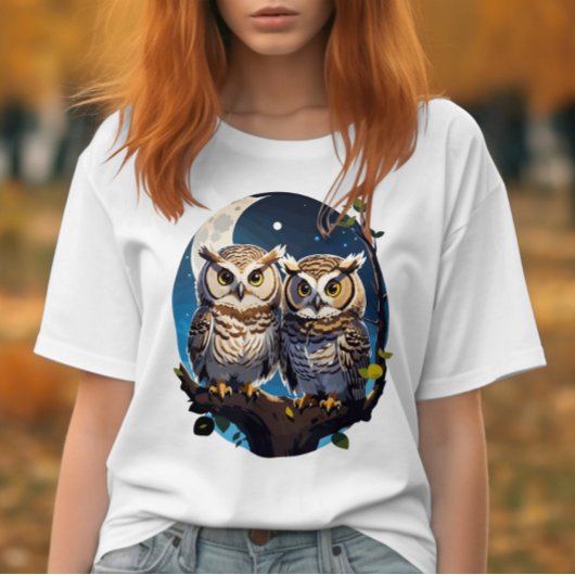 T-shirt Hiboux de nuit