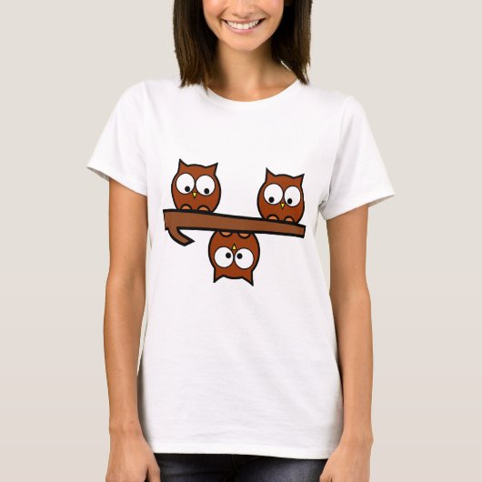 T-shirt Hiboux originaux (Devant)