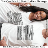 T-shirt Hidden Message Love Your Soul, Custom 109Bl Quote