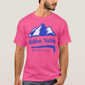 T-shirt Hidden Valley ski Pennsylvanie
