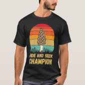T-shirt Hide And Seek Champion Morel Mushroom Hunter Fungi (Devant)
