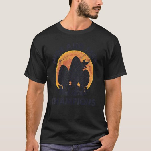 T-shirt Hide and Seek Champions Truffle Mushroom Red Moon (Devant)