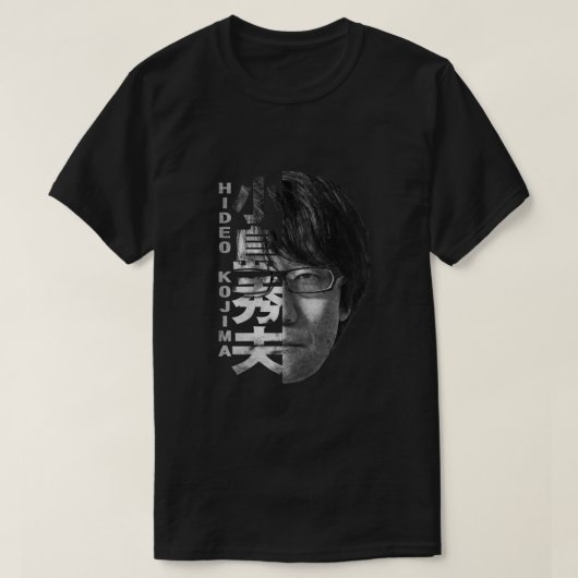 T-shirt Hideo Kojima (Design devant)