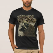 T-shirt Hideous Mangleus Vampire Design (patiné) (Devant)