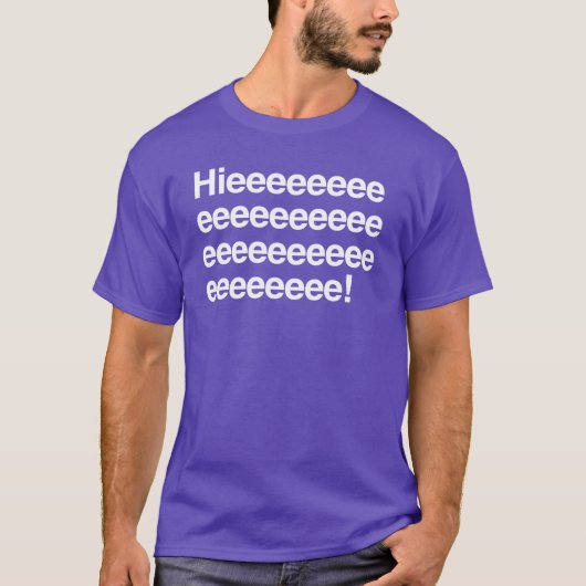 T-shirt Hieeeee! (Devant)