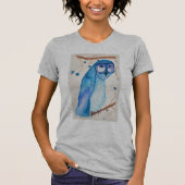 T-shirt Hiérarchie bleue (Devant)