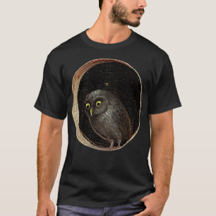 T-shirt Hieronymus Bosch Owl Jardin des délices terrestres