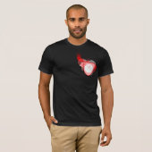 T-shirt hifi bowling crest (Devant entier)