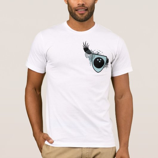 T-shirt hifi bowling crest (Devant)