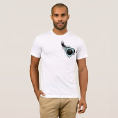 T-shirt hifi bowling crest (Devant entier)