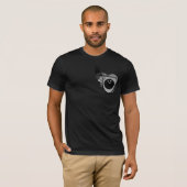 T-shirt hifi bowling crest (Devant entier)