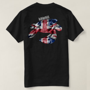 T-shirt HIFlag de la tribu Hawaii Honu