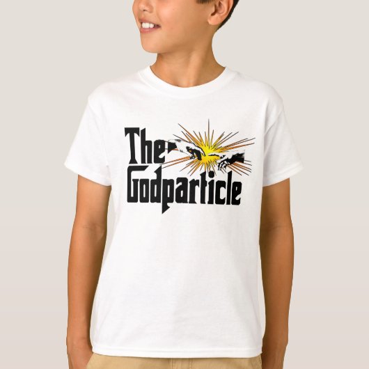 T-shirt Higgs Boson Le Godparticule - Physique Drôle Nerd (Devant)