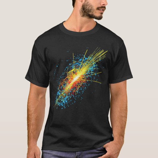 T-shirt Higgs Boson Quantum Particle Collision Art (Devant)