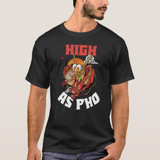 T-shirt High As Pho (Devant)