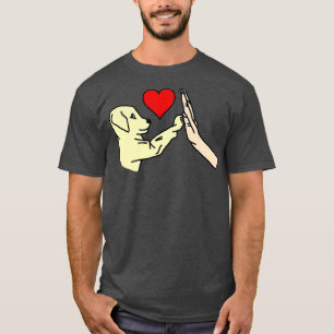 T-shirt High Five Dog