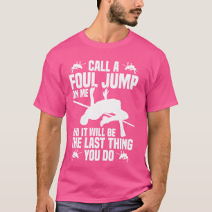 T-shirt High Jump Spikes Track & Field Practice Jumping Hi