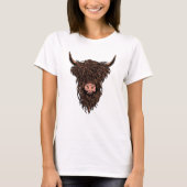 T-shirt Highland Cow (Devant)