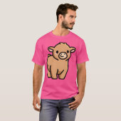 T-shirt Highland Cow (Devant entier)